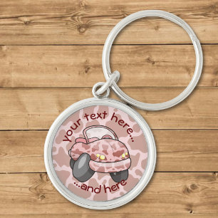 Moo Car Keychain