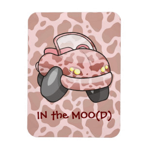 Moo Car Magnet