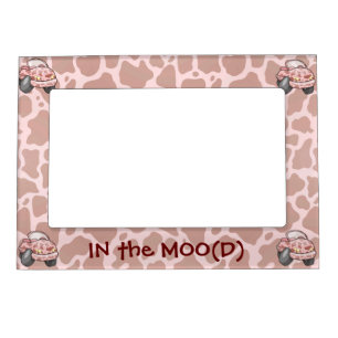 Moo Car Magnetic Photo Frame