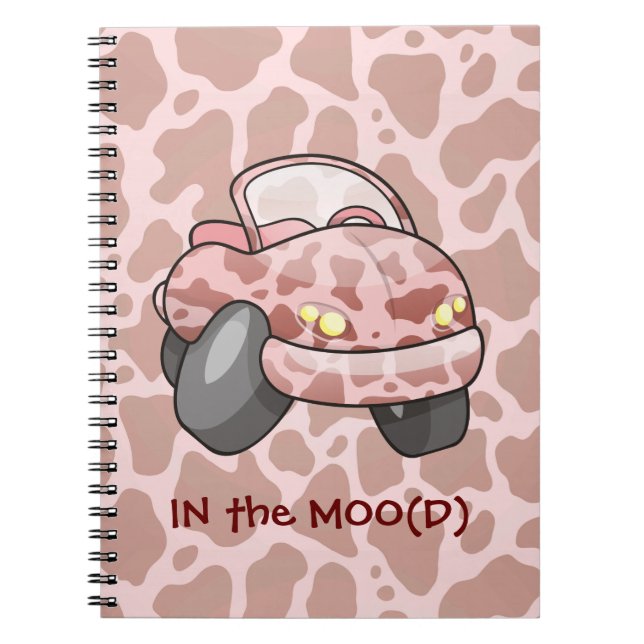 Moo Car Notebook (Front)
