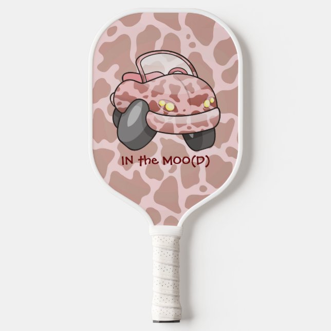 Moo Car Pickleball Paddle (Front)