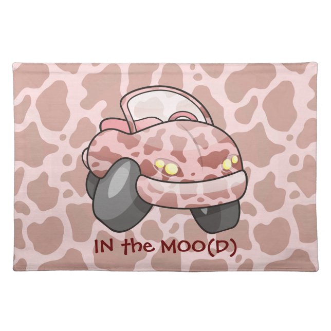 Moo Car Placemat (Front)