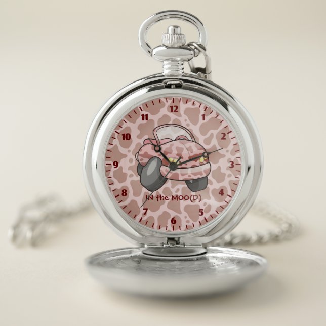 Moo Car Pocket Watch (Inside)