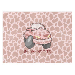 Moo Car Tablecloth