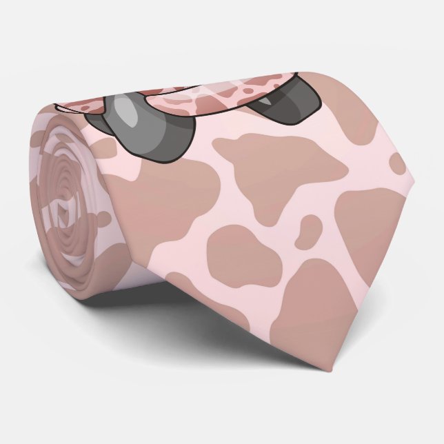 Moo Car Tie (Rolled)