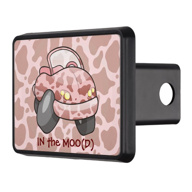 Moo Car Tow Hitch Cover (Left)