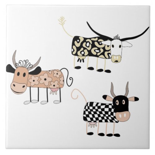 Moo Ceramic Tile