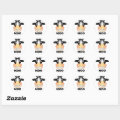 Moo - Classic Round Sticker, Glossy Classic Round Sticker | Zazzle