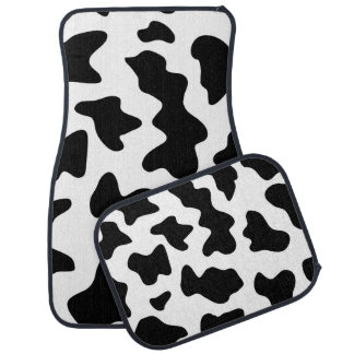 moo cow car mats
