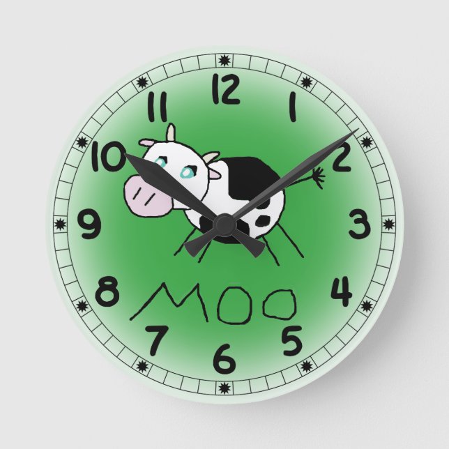 Moo Cow Clock (Front)