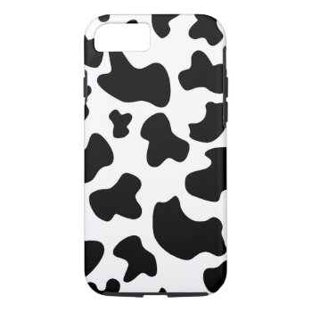 Moo Cow Iphone 7 Case by ThePigPen at Zazzle