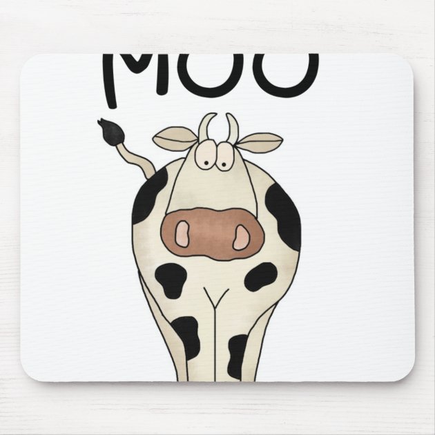 mouse pad cow