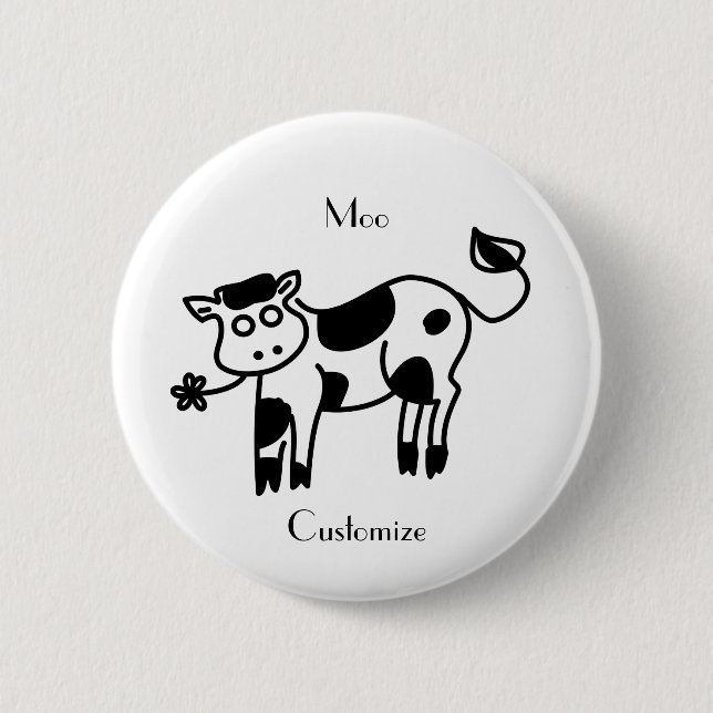 Moo Cow Thunder_Cove  Button (Front)