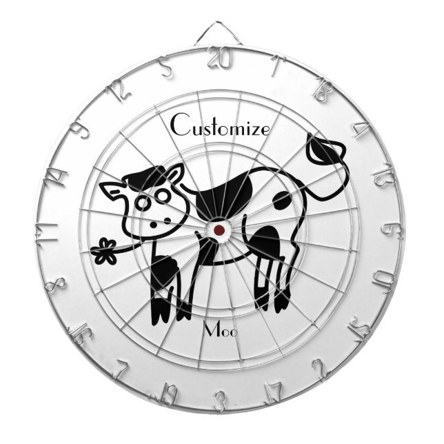 Moo Cow Thunder_Cove   Dart Board (Front)