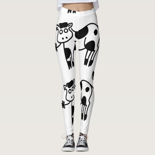 Moo Cow Thunder_Cove Leggings