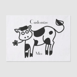 Moo Cow Thunder_Cove Tissue Paper
