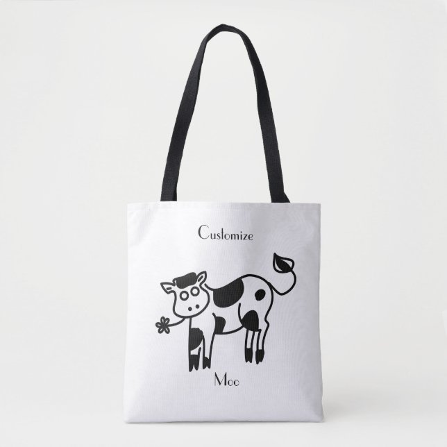 Moo Cow Thunder_Cove Tote Bag (Front)