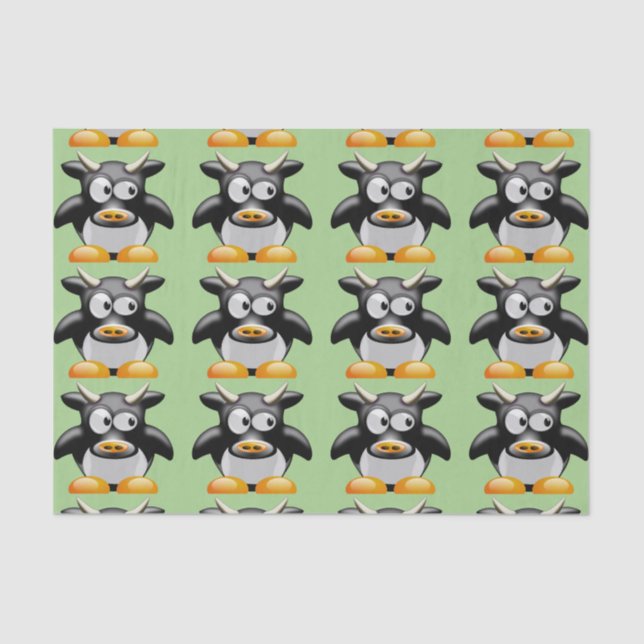 moo cow tissue paper (Front)