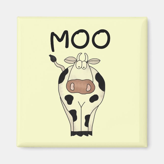 Moo Cow Tshirts and Gifts Magnet (Front)