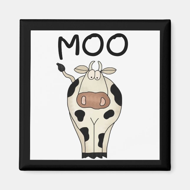 Moo Cow Tshirts and Gifts Magnet (Front)
