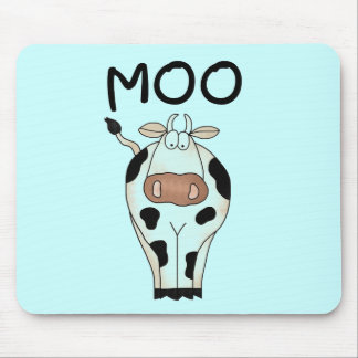 Moo Cow Tshirts and Gifts Mouse Pad
