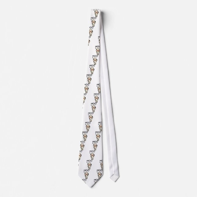 Moo Cow Tshirts and Gifts Tie (Front)