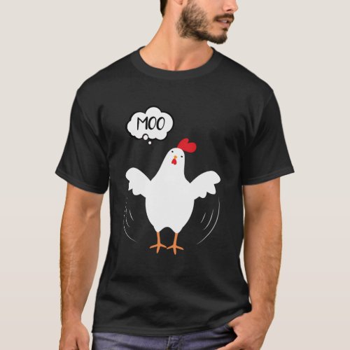 Moo Cowchicken _S For T_Shirt