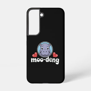Moo Deng Bouncy Pig in Thai Picture Baby Hippo Samsung Galaxy S22 Case