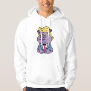 Moo Deng For Trump Hoodies, Donald  Trump 2024  Hoodie