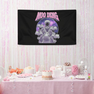 MOO-DENG THE FAMOUS BABY PIGMY HIPPO MOODENG BANNER