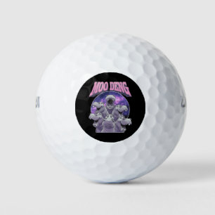 MOO-DENG THE FAMOUS BABY PIGMY HIPPO MOODENG GOLF BALLS