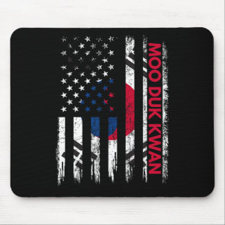 Moo Duk Kwan Karate Martial Arts Training Korean F Mouse Pad