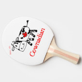 Moo, Eh Ping Pong Paddle (Side)