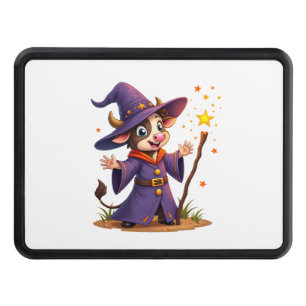 Moo-Gician the Cow Sorcerer Hitch Cover