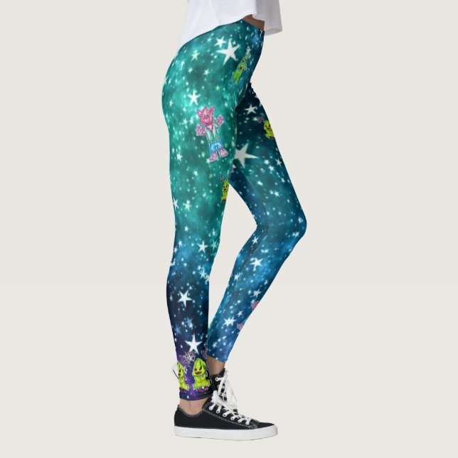 Moo Hoo Ha Ha!  Art by Micheal Leggings (Right)