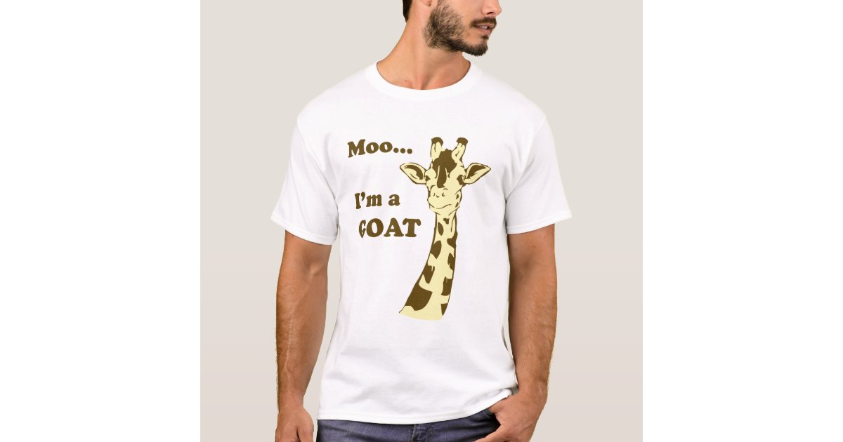 moo im a goat t shirt