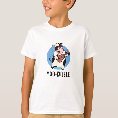 Moo_kulele Funny Ukulele Cow Pun T_Shirt
