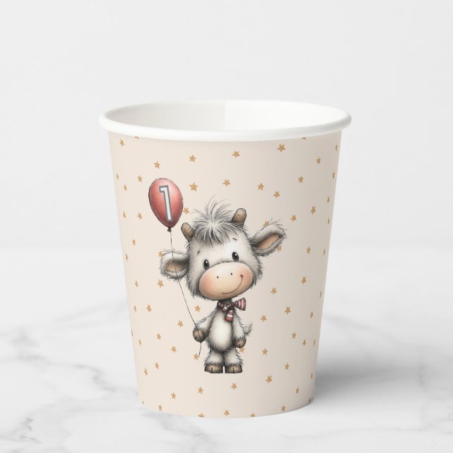 Moo Magic: Age One Edition! Paper Cups (Left)