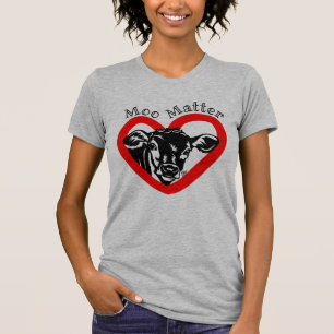 Moo Matter- Calf Heart Shirt