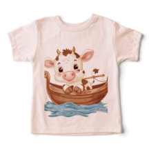 Moo Moo Snuggles Baby Cow Tee