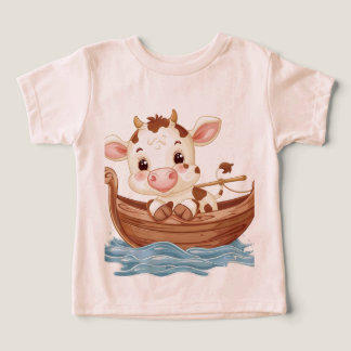 Moo Moo Snuggles Baby Cow Tee