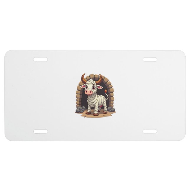 Moo-Mummy Returns License Plate (Front)