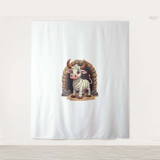 Moo-Mummy Returns Tapestry (Front)