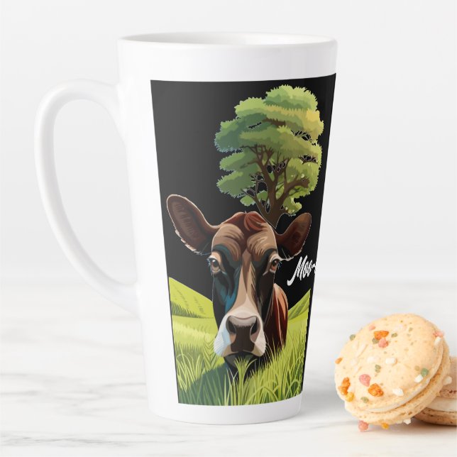 Moo-ning for a Massage Latte Mug (In Situ)