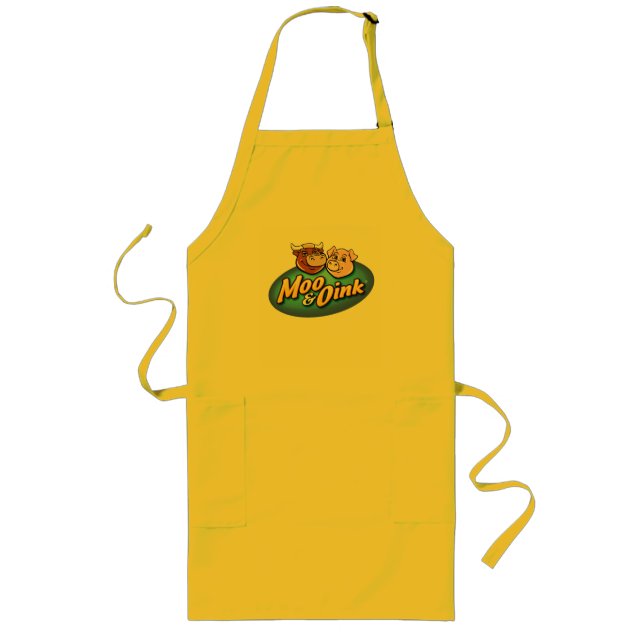 Moo & Oink BBQ Apron (Front)