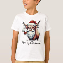 Moo-ry Christmas Design