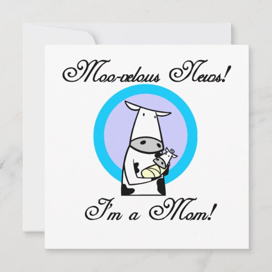 Moo-velous New Mom Gifts (Front)