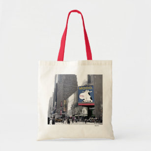 MOO YORK CITY Times Square by Sandra Boynton Tote Bag