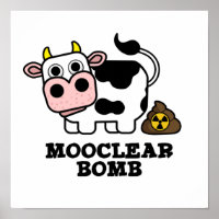 Mooclear Bomb Funny Cow Pun