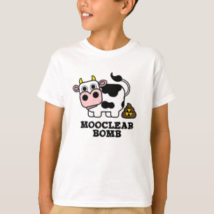 Mooclear Bomb Funny Cow Pun T-Shirt